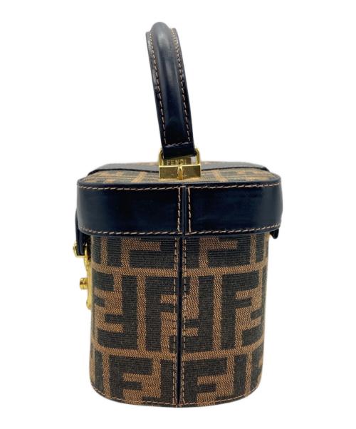 FENDI（フェンディ）FENDI (フェンディ) バニティバッグ ブラウンの古着・服飾アイテム