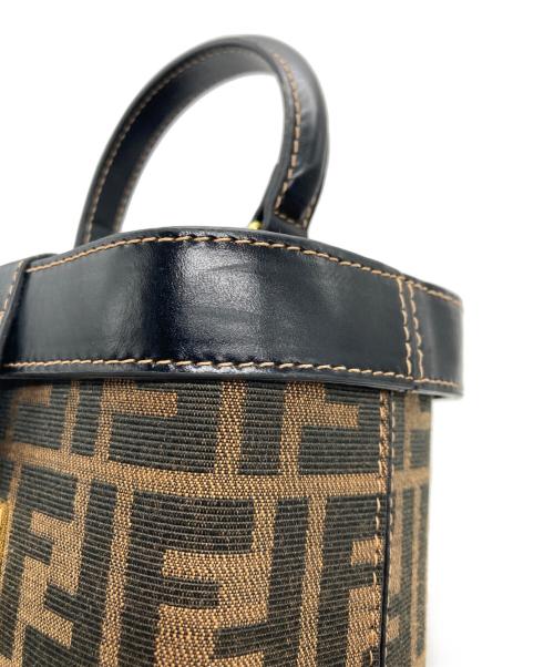 FENDI（フェンディ）FENDI (フェンディ) バニティバッグ ブラウンの古着・服飾アイテム