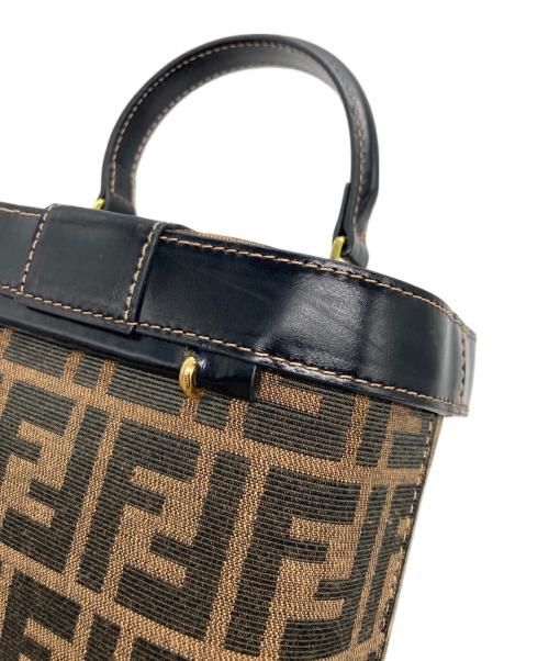 FENDI（フェンディ）FENDI (フェンディ) バニティバッグ ブラウンの古着・服飾アイテム