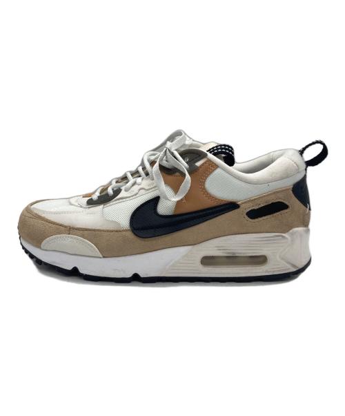 NIKE（ナイキ）NIKE (ナイキ) W AIR MAX 90 FUTURA ベージュ×ホワイト サイズ:24.5㎝の古着・服飾アイテム
