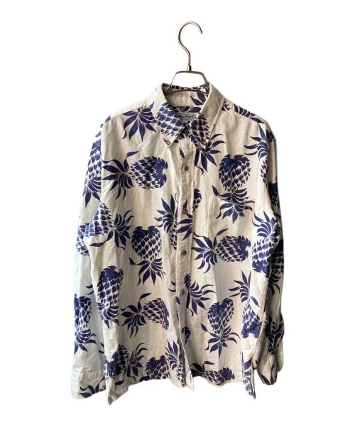 Sun Surf（サンサーフ）Sun Surf (サンサーフ) コットンフランネルシャツ ホワイト サイズ:Lの古着・服飾アイテム