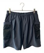 GRIP SWANY×koti BEAUTY&YOUTHグリップスワニー×コティ ビューティーアンドユース）の古着「DOT AIR ウォーター ギア ショーツ」｜グレー