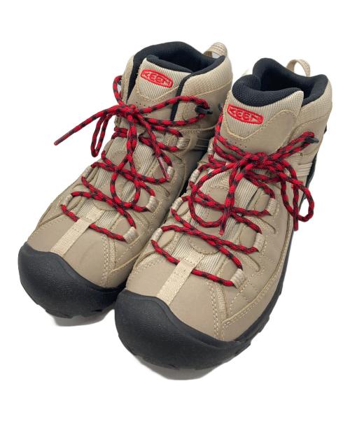KEEN（キーン）KEEN (キーン) ハイキングシューズ ベージュ サイズ:27㎝の古着・服飾アイテム