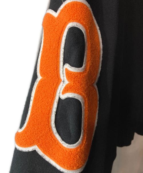 BURBERRY（バーバリー）BURBERRY (バーバリー) アームロゴエンブロダイリーフーディ ブラック サイズ:Mの古着・服飾アイテム