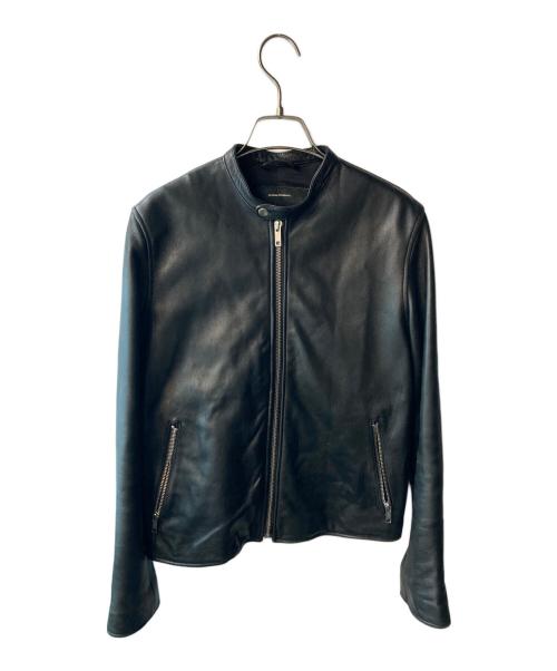 JOURNAL STANDARD（ジャーナルスタンダード）JOURNAL STANDARD (ジャーナルスタンダード) シープレザーライダースブルゾン ブラック サイズ:Mの古着・服飾アイテム