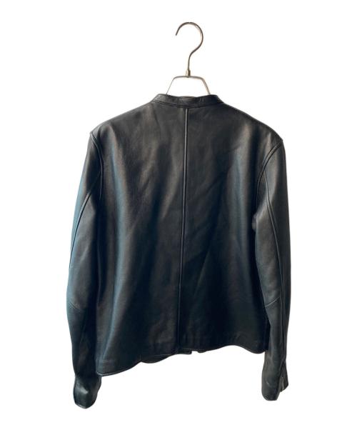JOURNAL STANDARD（ジャーナルスタンダード）JOURNAL STANDARD (ジャーナルスタンダード) シープレザーライダースブルゾン ブラック サイズ:Mの古着・服飾アイテム