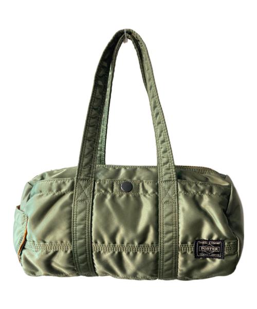 PORTER（ポーター）PORTER (ポーター) ミニボストンバッグ グリーンの古着・服飾アイテム