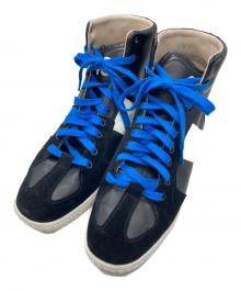 DIESEL（ディーゼル）の古着「ハイカットスニーカー」｜ブラック