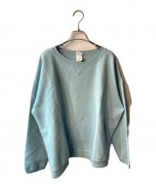 Hanes Her Way（ヘインズ）の古着「クルーネックスウェット」｜スカイブルー