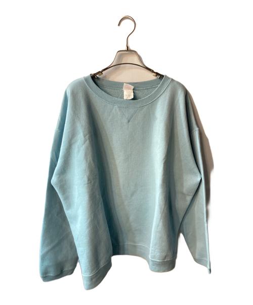 Hanes Her Way（ヘインズ）Hanes Her Way (ヘインズ) クルーネックスウェット スカイブルー サイズ:XLの古着・服飾アイテム