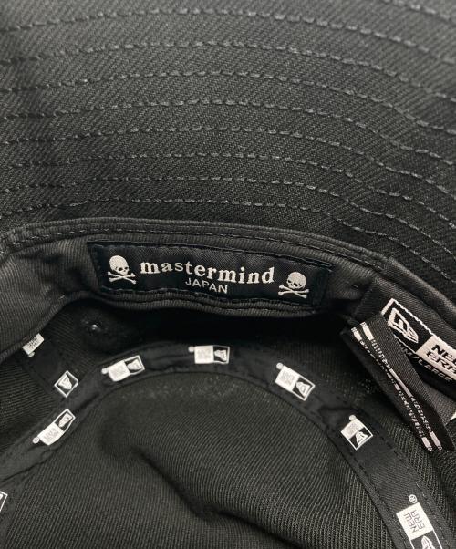 New Era（ニューエラ）New Era (ニューエラ) Mastermind JAPAN (マスターマインド ジャパン) スカル刺繍バケットハット ブラックの古着・服飾アイテム