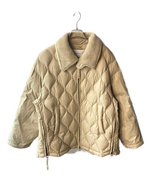 STYLE MIXER（スタイルミキサー）STYLE MIXER (スタイルミキサー) TAION (タイオン) シャツダウンジャケット ベージュ サイズ:freeの古着・服飾アイテム