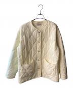 JOURNAL STANDARD relumeジャーナルスタンダード レリューム）の古着「MINI RIPキルティングブルゾン」｜アイボリー