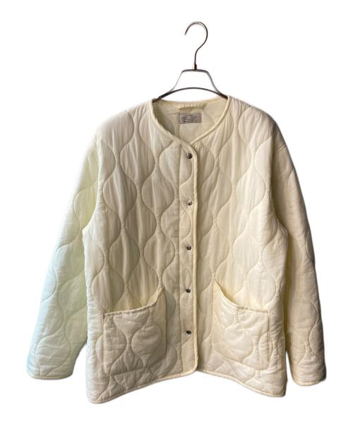 JOURNAL STANDARD relume（ジャーナルスタンダード レリューム）JOURNAL STANDARD relume (ジャーナルスタンダード レリューム) MINI RIPキルティングブルゾン アイボリー サイズ:freeの古着・服飾アイテム