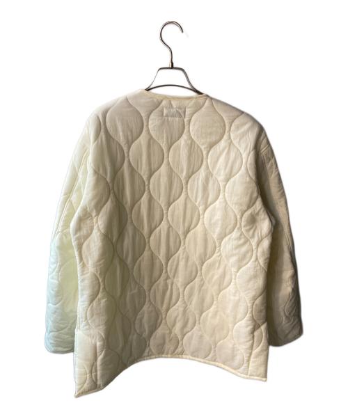 JOURNAL STANDARD relume（ジャーナルスタンダード レリューム）JOURNAL STANDARD relume (ジャーナルスタンダード レリューム) MINI RIPキルティングブルゾン アイボリー サイズ:freeの古着・服飾アイテム