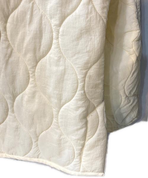 JOURNAL STANDARD relume（ジャーナルスタンダード レリューム）JOURNAL STANDARD relume (ジャーナルスタンダード レリューム) MINI RIPキルティングブルゾン アイボリー サイズ:freeの古着・服飾アイテム