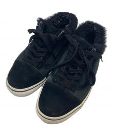 VANS×sacai（ヴァンズ×サカイ）の古着「ボアスニーカー」｜ブラック