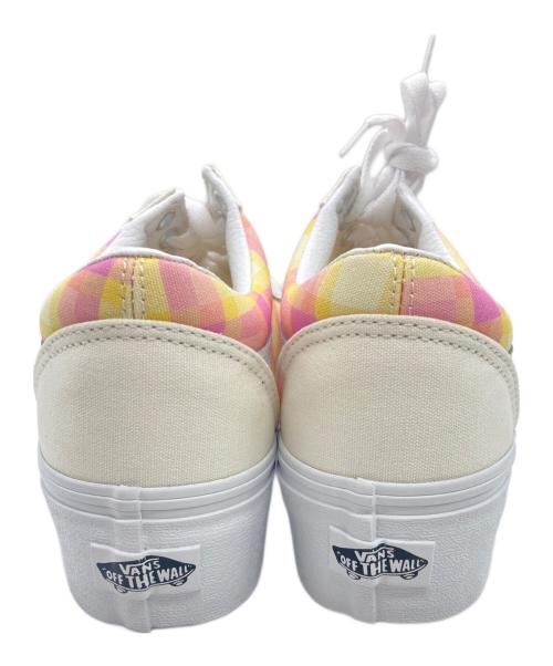 VANS（バンズ）VANS (バンズ) スニーカー イエロー×ピンク サイズ:25.5㎝の古着・服飾アイテム