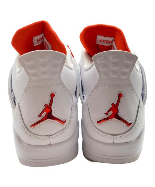 NIKE（ナイキ）NIKE (ナイキ) AIR JORDAN 4 RETRO ホワイト サイズ:27㎝の古着・服飾アイテム