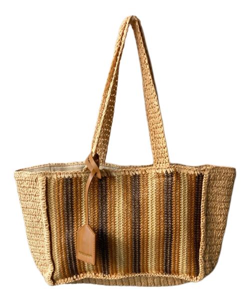 CHARLES & KEITH（チャールズアンドキース）CHARLES & KEITH (チャールズアンドキース) カゴバッグ ベージュの古着・服飾アイテム