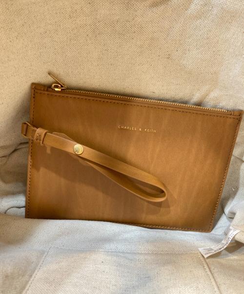 CHARLES & KEITH（チャールズアンドキース）CHARLES & KEITH (チャールズアンドキース) カゴバッグ ベージュの古着・服飾アイテム