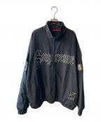 SUPREMEシュプリーム）の古着「Old English Track Jacket」｜ブラック