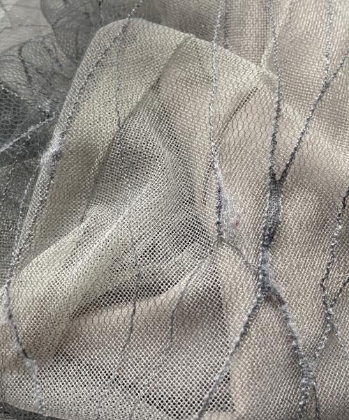 Snidel（スナイデル）Snidel (スナイデル) ジレ×チュールスカート セットアップ グレー サイズ:Sの古着・服飾アイテム