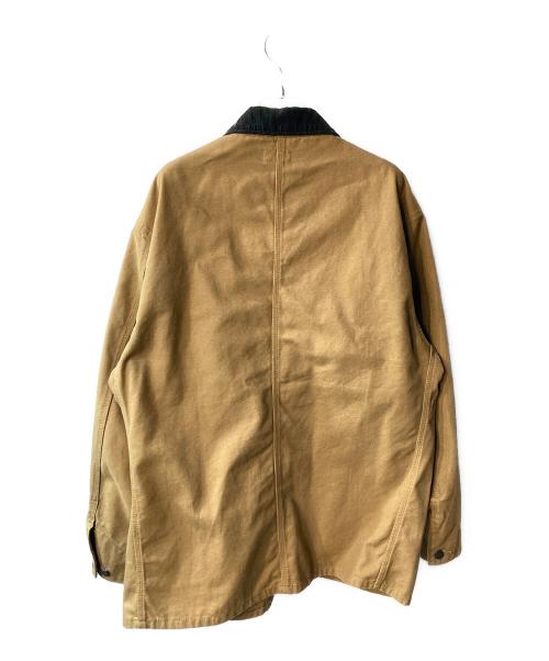 HELLRAZOR（ヘルレイザー）HELLRAZOR (ヘルレイザー) ダック地ジャケット ブラウン サイズ:XLの古着・服飾アイテム