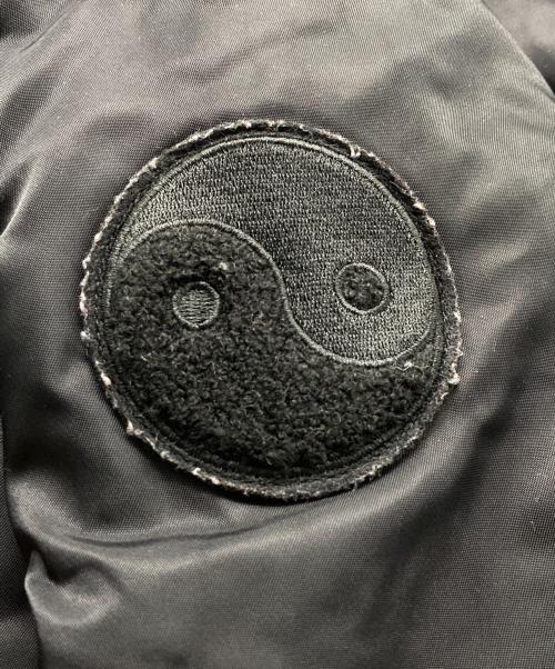 adidas（アディダス）adidas (アディダス) Logo Padded Bomber JKT ブラック サイズ:Mの古着・服飾アイテム