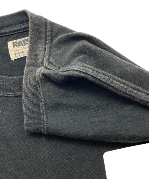 RATS（ラッツ）RATS (ラッツ) SIGN TAG TEE ブラック サイズ:XLの古着・服飾アイテム