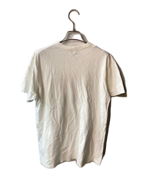 maison kitsune（メゾンキツネ）MAISON KITSUNE (メゾンキツネ) プリントTシャツ ホワイト サイズ:XSの古着・服飾アイテム