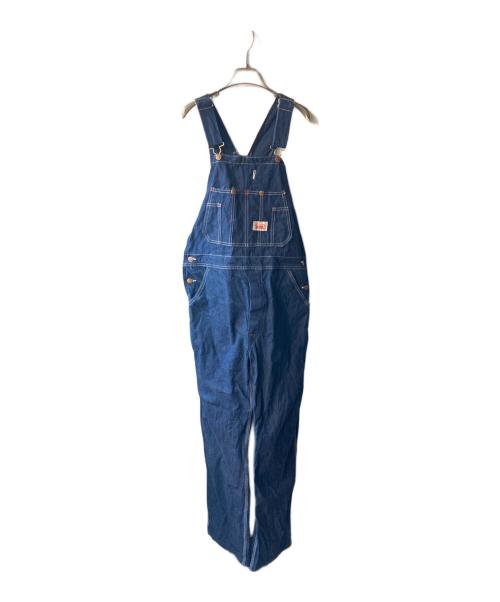 round house（ラウンドハウス）round house (ラウンドハウス) オーバーオール インディゴ サイズ:サイズ表記無の古着・服飾アイテム