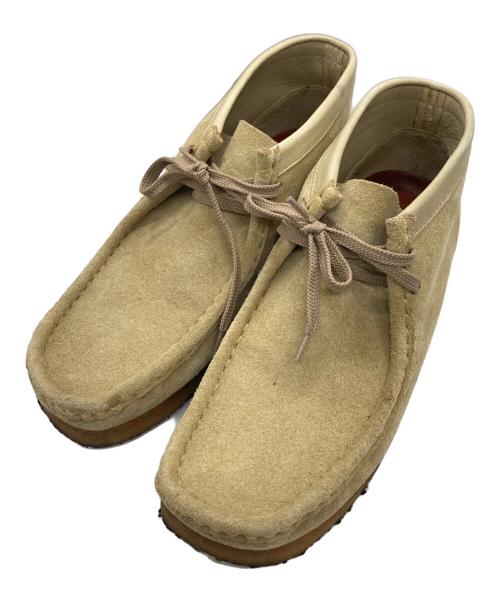 CLARKS（クラークス）CLARKS (クラークス) ワラビーシューズ ベージュ サイズ:26cmの古着・服飾アイテム