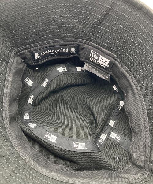 New Era（ニューエラ）New Era (ニューエラ) Mastermind JAPAN (マスターマインド ジャパン) スカル刺繍バケットハット ブラック サイズ:MLの古着・服飾アイテム