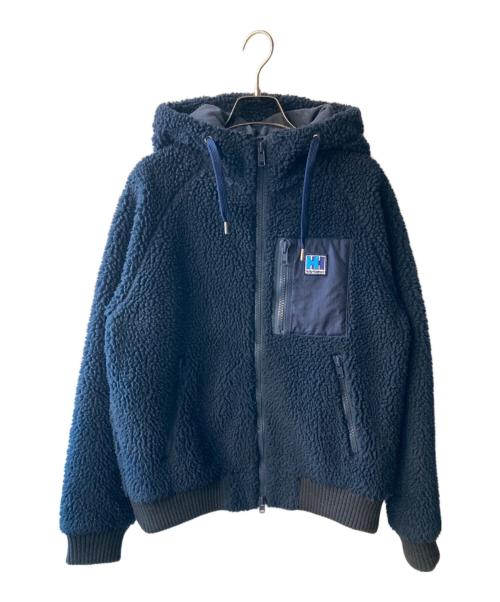 HELLY HANSEN（ヘリーハンセン）HELLY HANSEN (ヘリーハンセン) ファイバーパイル サーモ フーディー ネイビー サイズ:Lの古着・服飾アイテム