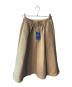 M Maglie le cassetto (エム マーリエ ル カセット) ビジューフレアスカート ベージュ サイズ:9 未使用品：4000円