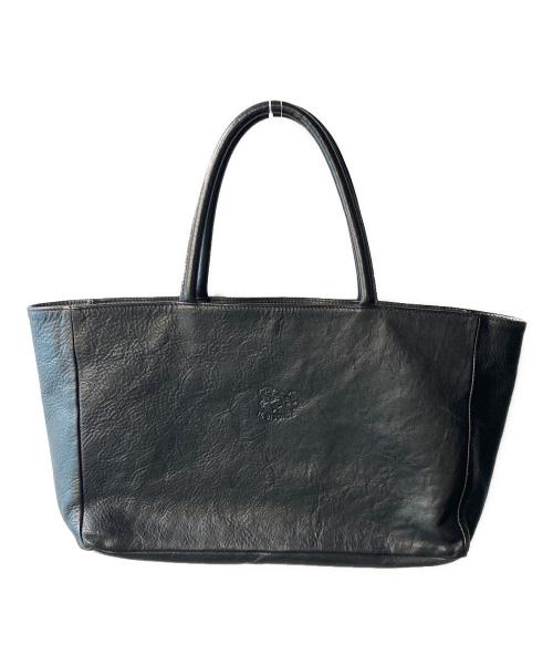 IL BISONTE（イル ビゾンテ）IL BISONTE (イル ビゾンテ) ハンドバッグ ブラックの古着・服飾アイテム