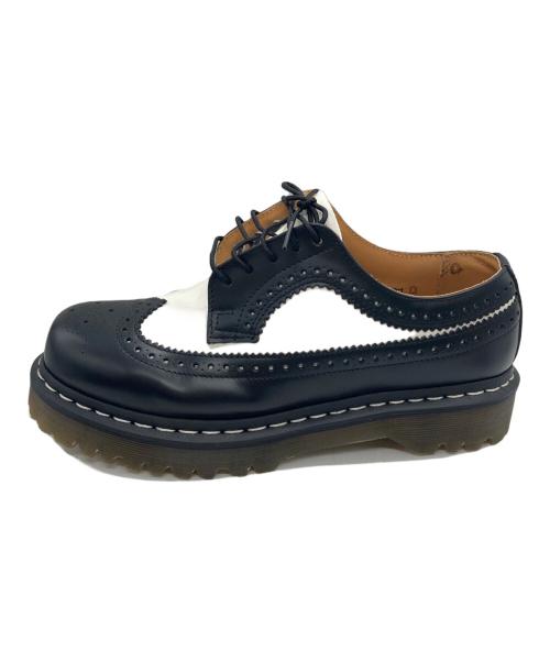 Dr.Martens（ドクターマーチン）Dr.Martens (ドクターマーチン) 3989 BEX ブローグシューズ ホワイト×ブラック サイズ:26cmの古着・服飾アイテム