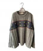 Eddie Bauerエディーバウアー）の古着「ニット」｜グレー