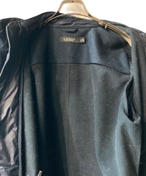 LAUREN RALPH LAUREN（ローレンラルフローレン）LAUREN RALPH LAUREN (ローレンラルフローレン) フーデッドコート ネイビー サイズ:Lの古着・服飾アイテム