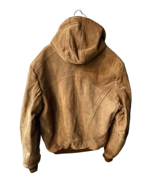 USED（ユーズド）USED (ユーズド) レザージャケット ベージュ サイズ:サイズ不明の古着・服飾アイテム