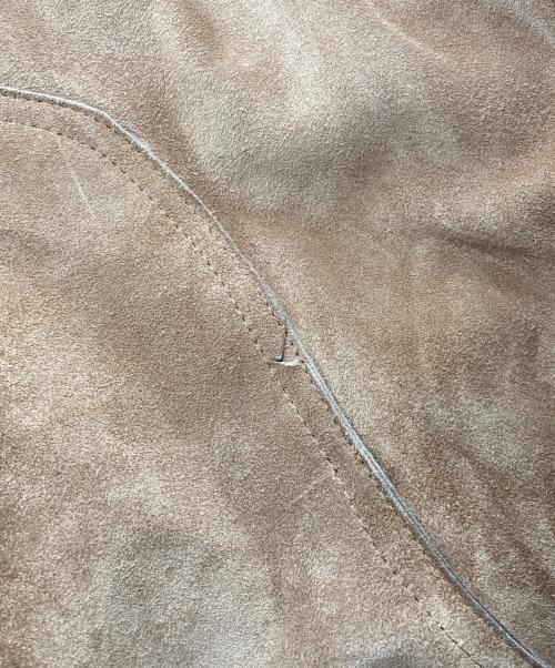 USED（ユーズド）USED (ユーズド) レザージャケット ベージュ サイズ:サイズ不明の古着・服飾アイテム
