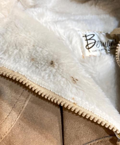 USED（ユーズド）USED (ユーズド) レザージャケット ベージュ サイズ:サイズ不明の古着・服飾アイテム