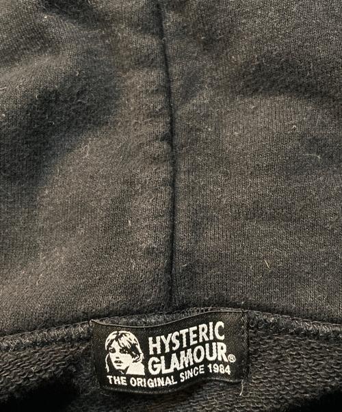 Hysteric Glamour（ヒステリックグラマー）Hysteric Glamour (ヒステリックグラマー) SUPER HYS パーカー ブラック サイズ:freeの古着・服飾アイテム