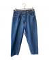 BEAMS（ビームス）の古着「ワイド テーパード デニム」｜インディゴ
