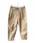 BEAMS PLUS（ビームスプラス）の古着「テーパードチノ」｜ベージュ