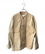 IENAイエナ）の古着「カラーチノリメイクルーズブルゾン」｜ベージュ