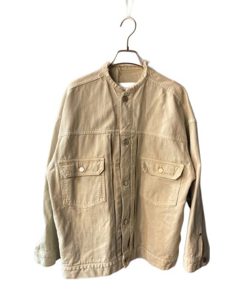 IENA（イエナ）IENA (イエナ) カラーチノリメイクルーズブルゾン ベージュ サイズ:38の古着・服飾アイテム