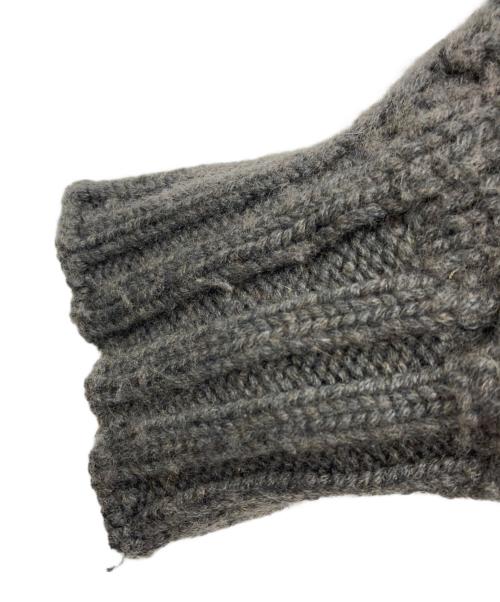 HERNO（ヘルノ）HERNO (ヘルノ) カシミヤニットダウンジャケット グレー サイズ:48の古着・服飾アイテム