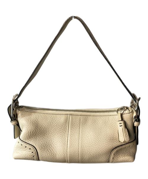 COACH（コーチ）COACH (コーチ) ワンショルダーバッグ ベージュの古着・服飾アイテム